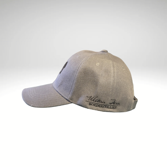 Border Collie Hat Charcoal