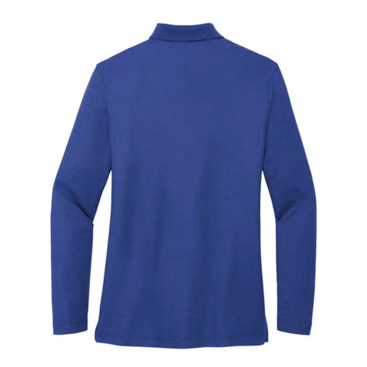 Ladies Long Sleeve Silk Touch Polo