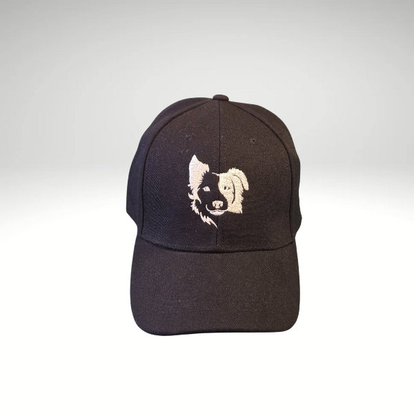 Border Collie Hat Black