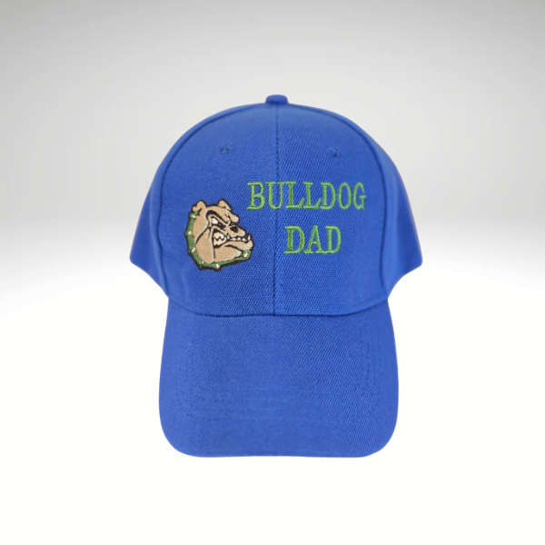 Bulldog Dad Blue