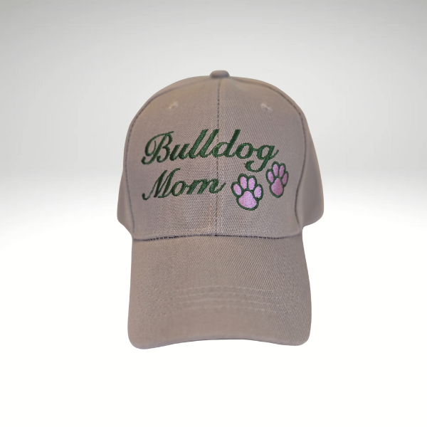 Bulldog Mom Grey