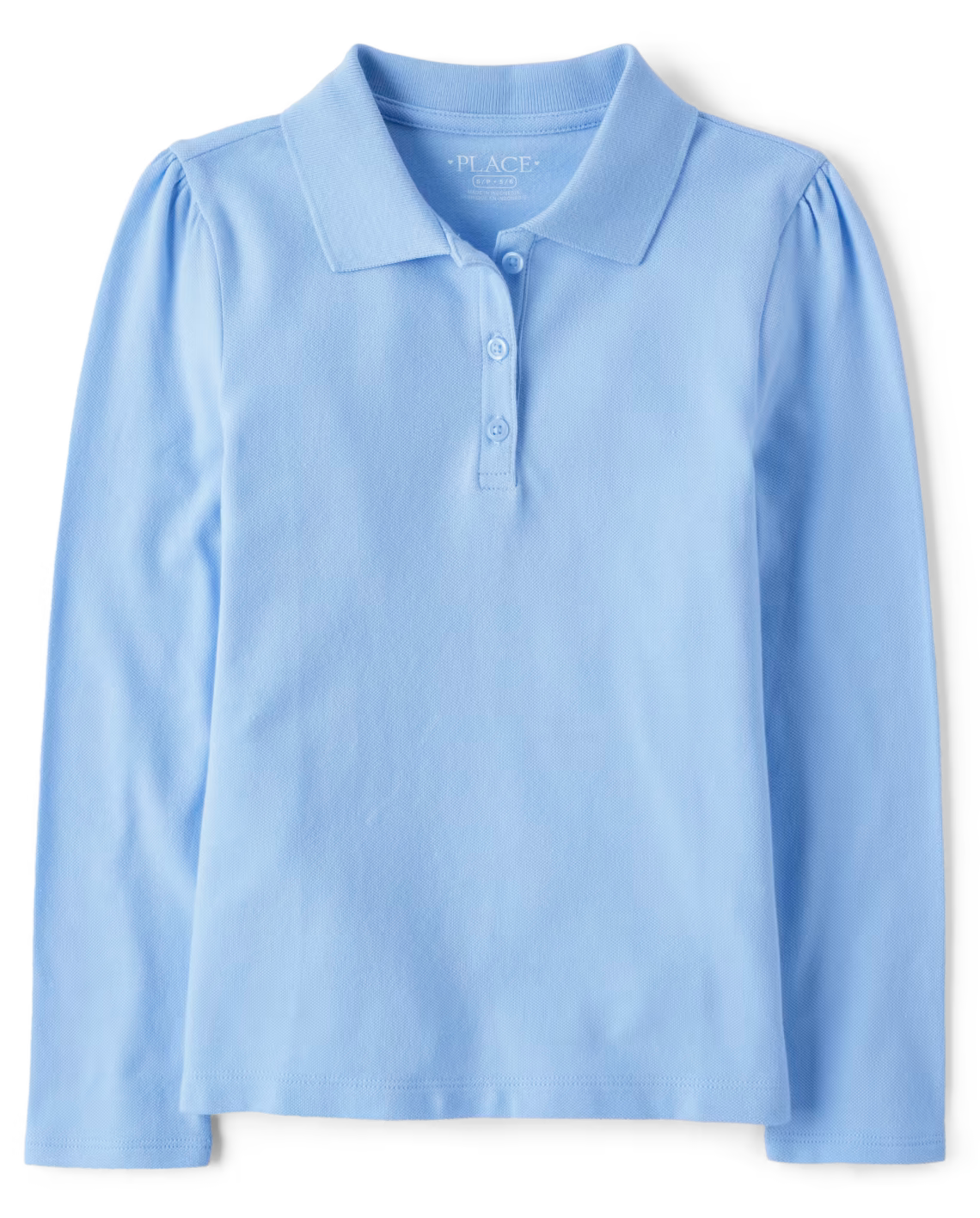 Girls Long Sleeve Polo