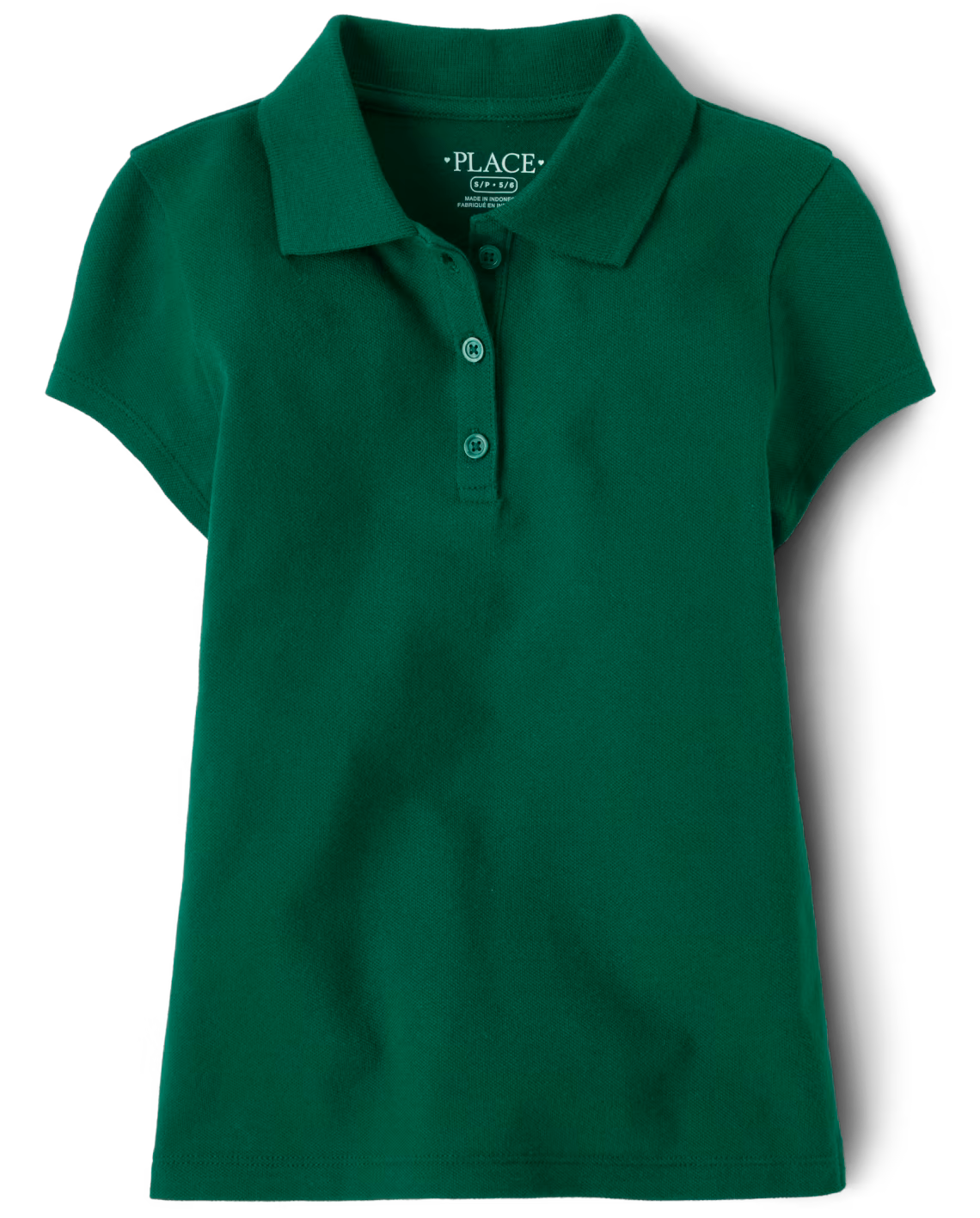 Girls Short Sleeve Polo