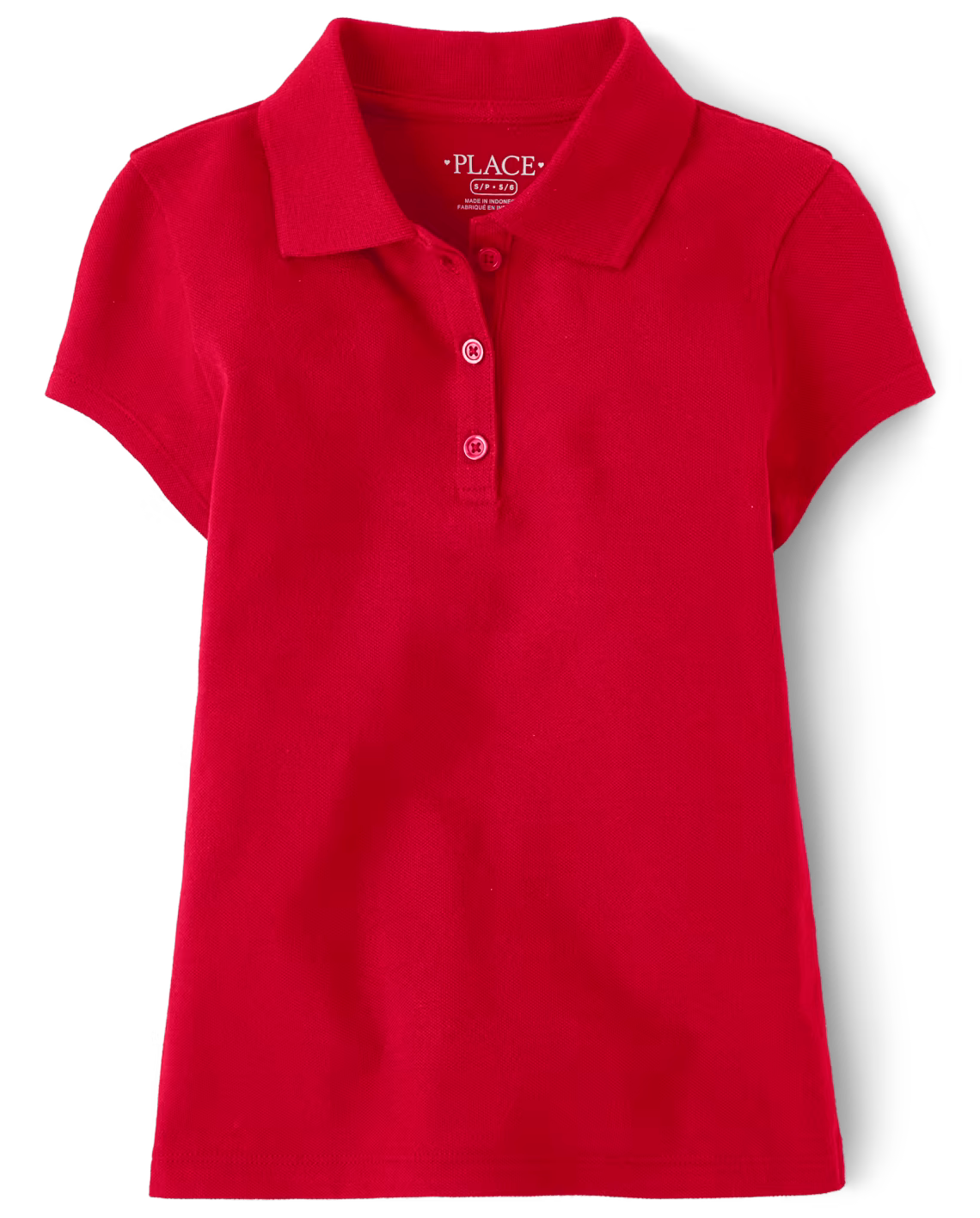 Girls Short Sleeve Polo