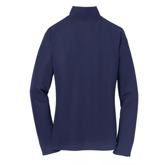 Ladies Pinpoint Mesh 1/2-Zip