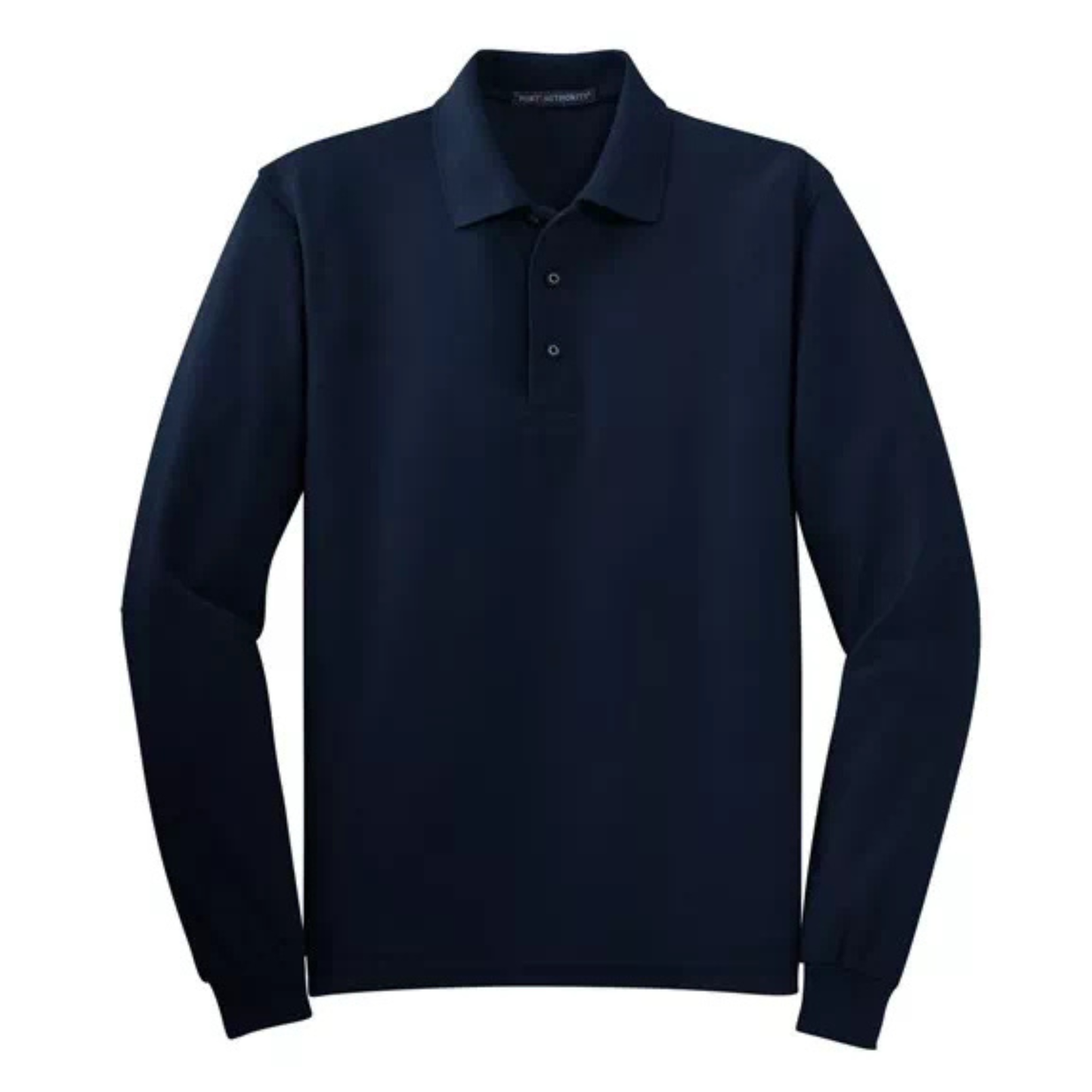 Men's Long Sleeve Silk Touch Polo