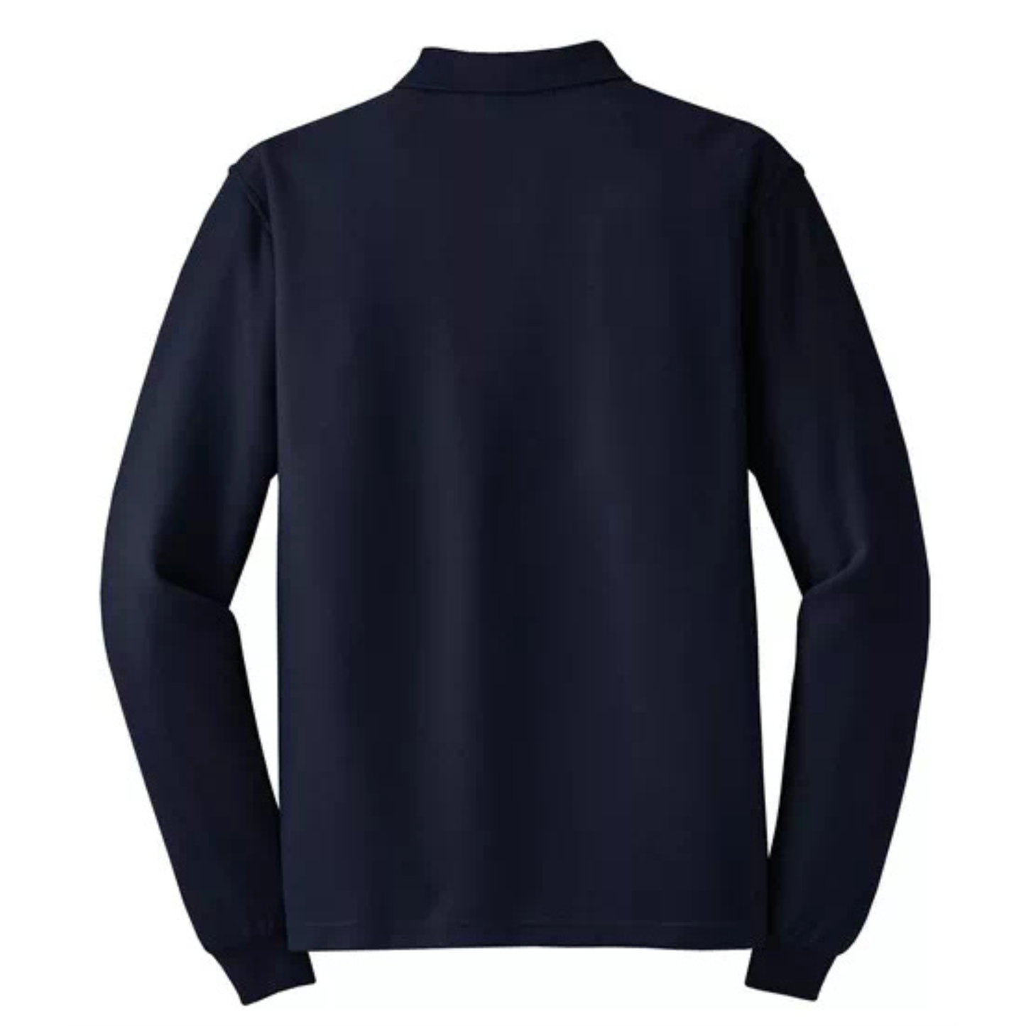 Men's Long Sleeve Silk Touch Polo