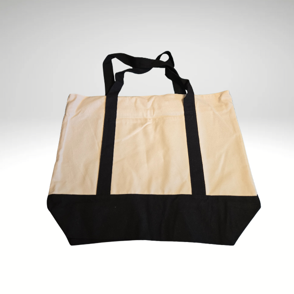 Wisteria Farm Border Collie Canvas Tote