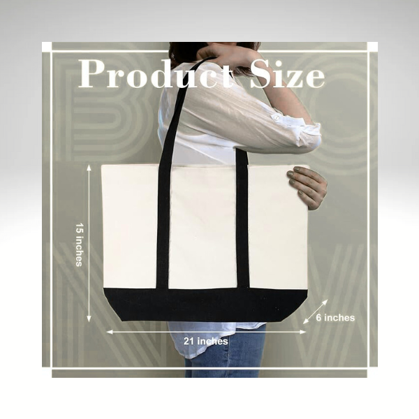 Personalized Border Collie Canvas Tote